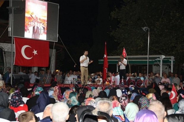 MİLLİ İRADE VE DEMOKRASİ NÖBETİNDE 13. GECE