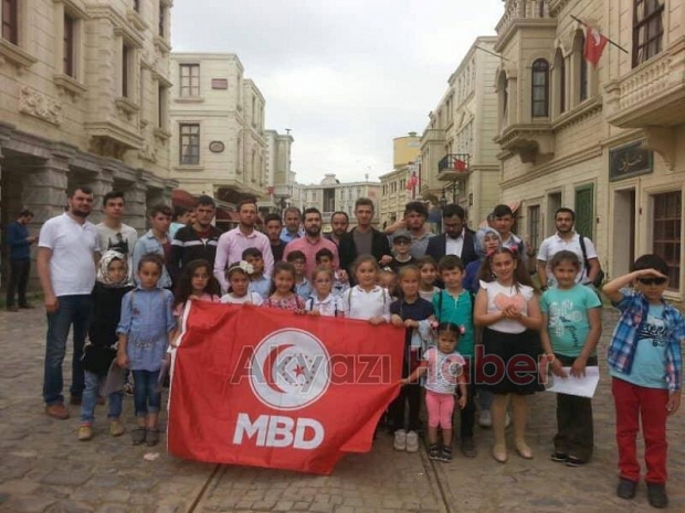 Minikler Payitaht Abdülhamit Dizi Setini Gezdi