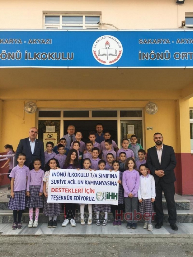 MİNİKLERDEN ANLAMLI DESTEK
