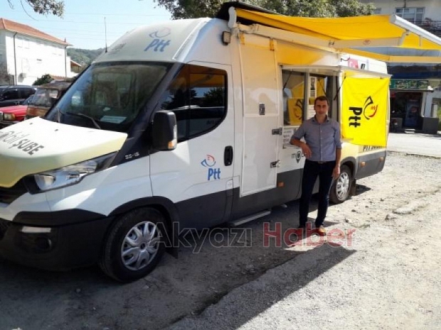 Mobil PTT Akyazı'nın hizmetinde
