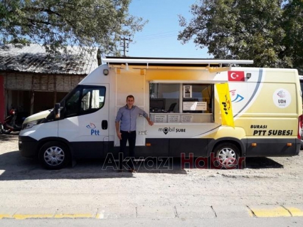 Mobil PTT Akyazı'nın hizmetinde