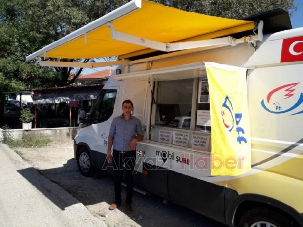 Mobil PTT Akyazı'nın hizmetinde