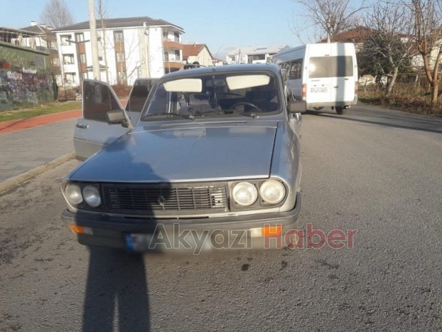 Motosiklet Otomobile çarptı