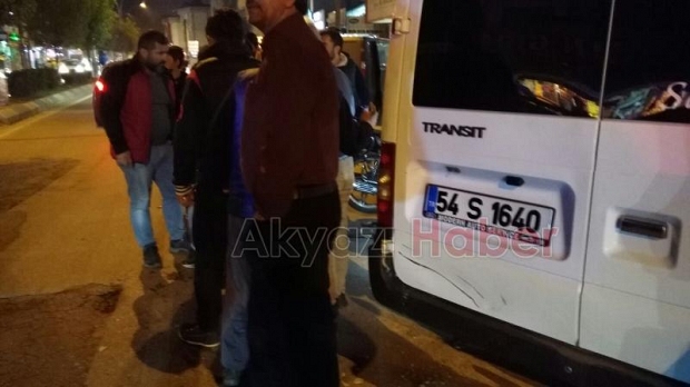 Motosiklet Yayaya Çarptı 