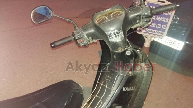 Motosikleti Çaldılar Polisten Kaçamadılar