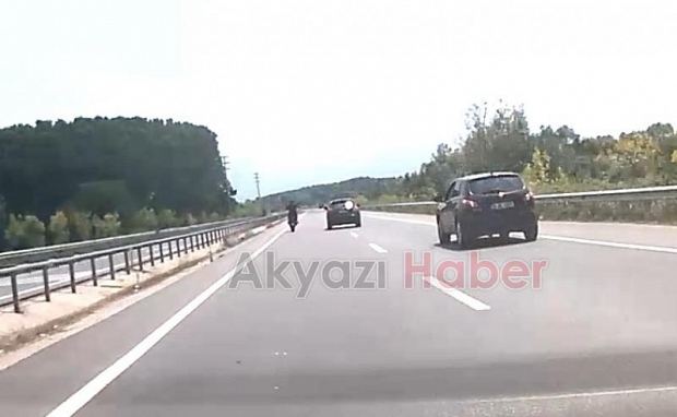Motosikletin Tehlikeli Sollaması