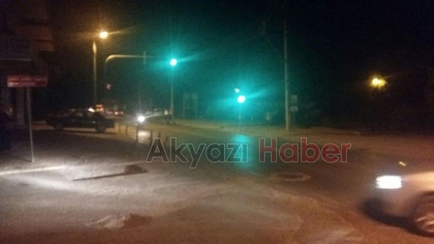 Motosikletle Düşen Sürücü Yaralandı 