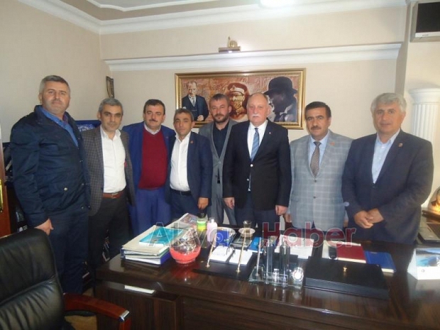 MUHTARLAR DERNEĞİ ATSO ZİYARETİNDE