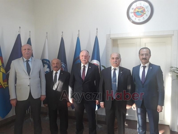MUZAFFER BAŞERE HAYIRLI OLSUN ZİYARETİ