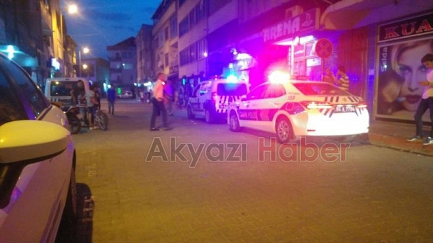 Necati Temel Caddesi'nde Kavga 