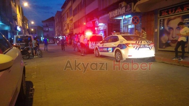 Necati Temel Caddesi'nde Kavga 