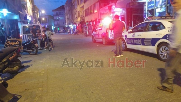 Necati Temel Caddesi'nde Kavga 