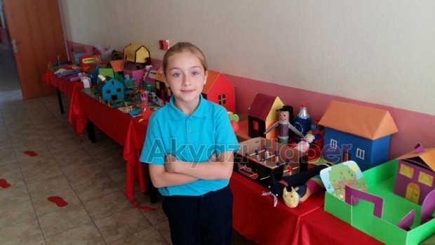 Nevruzbanoğlu İlkokulu’ndan İngilizce Proje Sergisi