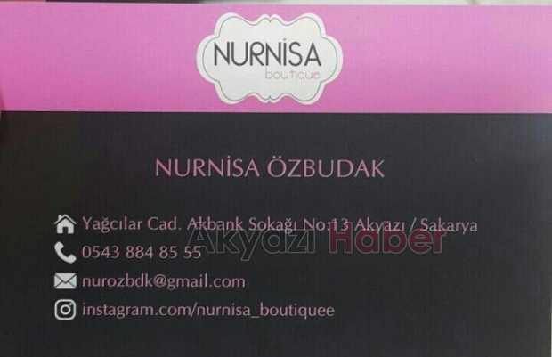 Nurnisa Boutiquee Torenle Acildi Akyazi Haber Akyazi Nin Bir Numarali Haber Sitesi Sakarya Haber