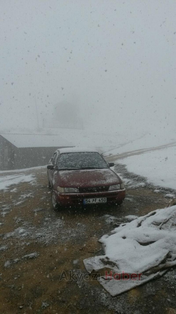 Nisan Ayında Kar Süprizi
