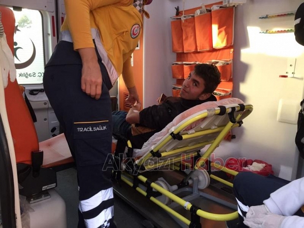 Sanayide Çalışan Şahıs Tırın Altında Kalıyordu