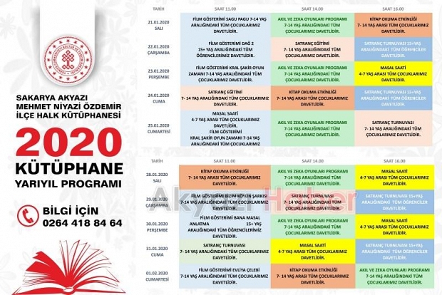 Öğrencilere Yarıyıl Programı