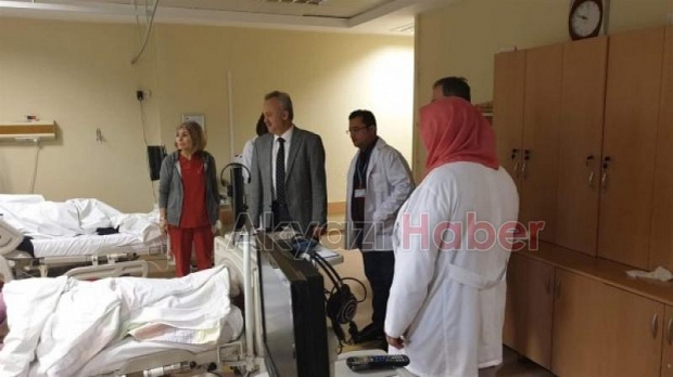 Öğütlü Akyazı Devlet Hastanesini ziyaret etti