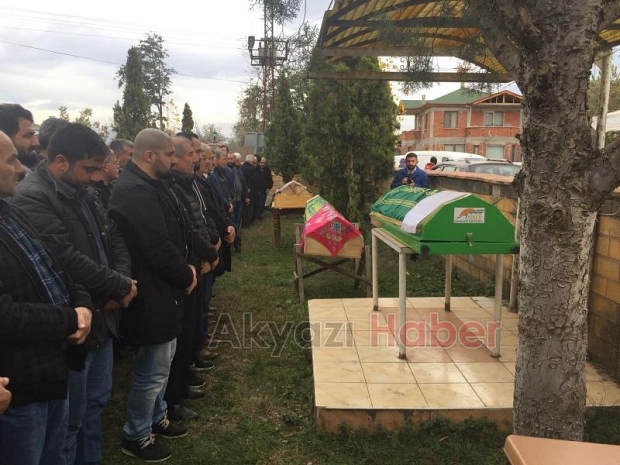 Öldürülen baba ve kızına acı veda