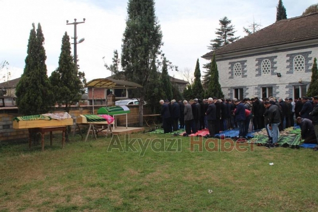 Öldürülen baba ve kızına acı veda