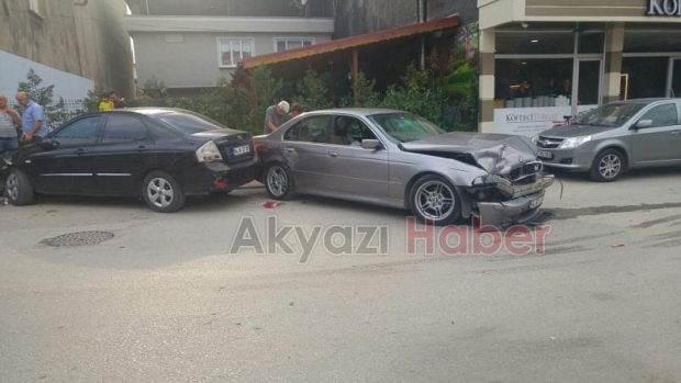 Ömercikler Mahallesi’nde Kaza