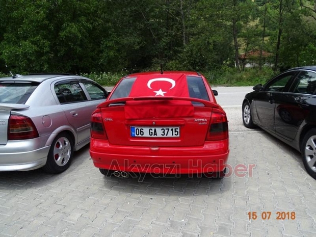 Opel Kullancıları 15 Temmuz etkinliğinde Bolu’da Buluştu