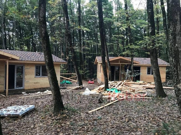 Orman Parka Bungalow Evler Yapılıyor