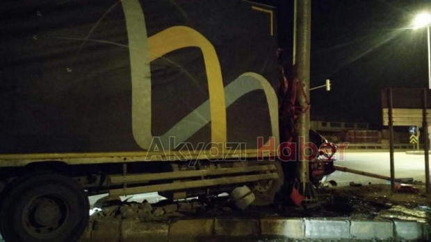 Ormanköy Işıklarında Trafik Kazası