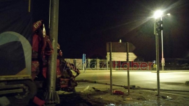 Ormanköy Işıklarında Trafik Kazası
