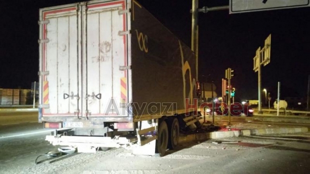 Ormanköy Işıklarında Trafik Kazası