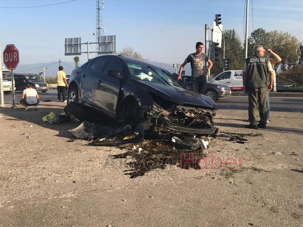 Ormanköy Işıklarında Trafik Kazası