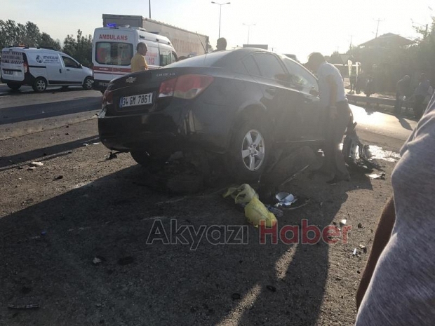 Ormanköy Işıklarında Trafik Kazası