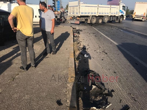 Ormanköy Işıklarında Trafik Kazası
