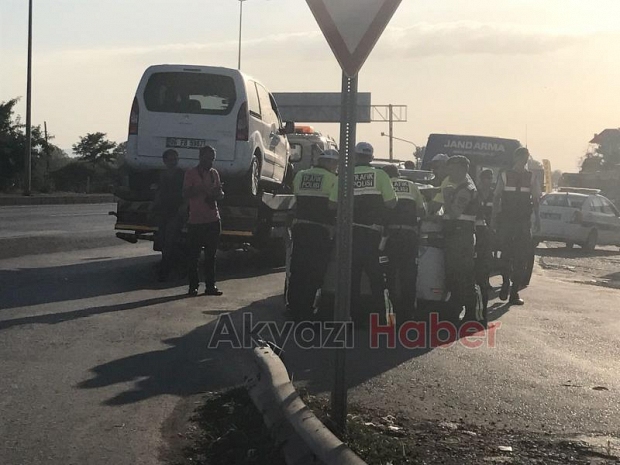 Ormanköy Işıklarında Trafik Kazası