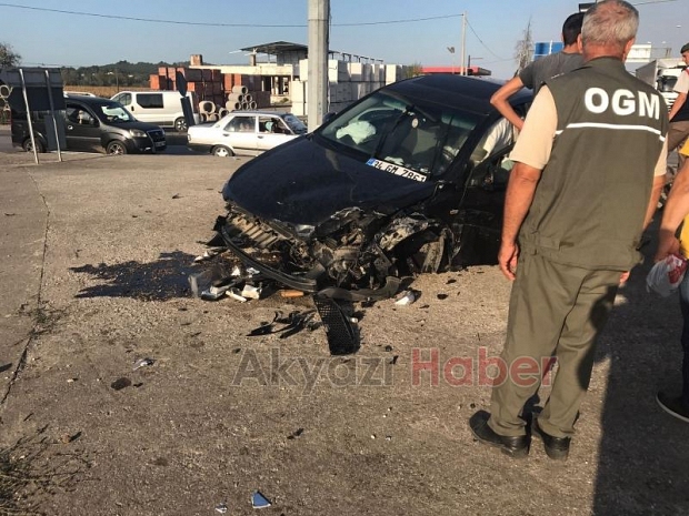 Ormanköy Işıklarında Trafik Kazası