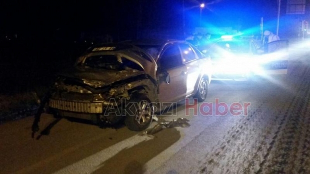 Ormanköy Işıklarında Trafik Kazası