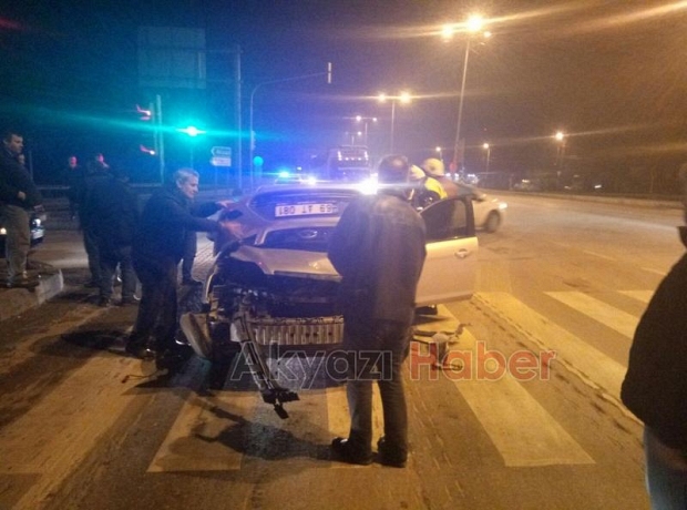 Ormanköy Işıklarında Trafik Kazası