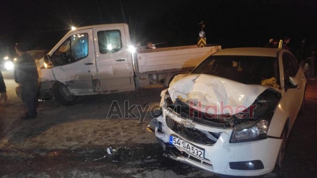 Kızılcıkormanköy’de Trafik Kazası