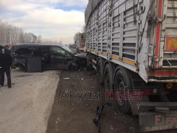 Ormanköy Yolunda Zincirleme Kaza 2 Yaralı