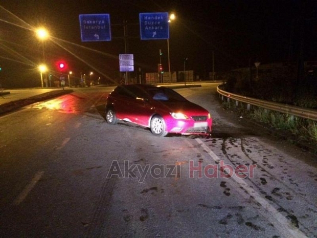 Ormanköyde trafik kazası