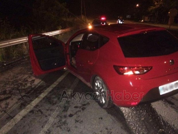 Ormanköyde trafik kazası