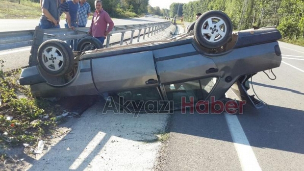 Orta Refuje Çarparak Durabildi