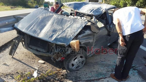 Orta Refuje Çarparak Durabildi