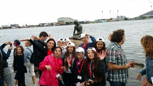 Ortaokul Öğrencileri Danimarka Seyahatinden Döndü