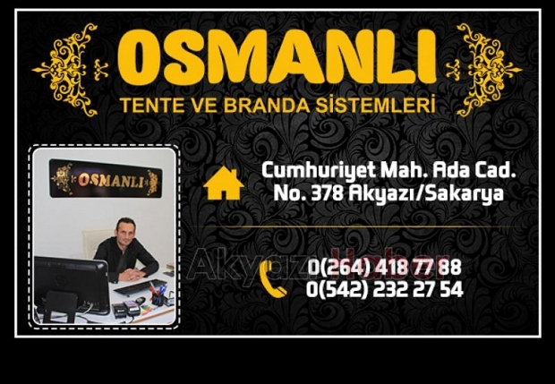 Osmanlı Tente Branda ya Uğramadan Karar Vermeyin
