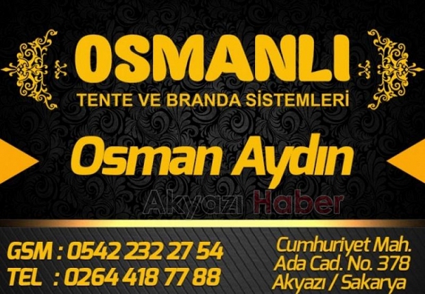 Osmanlı Tente Branda ya Uğramadan Karar Vermeyin