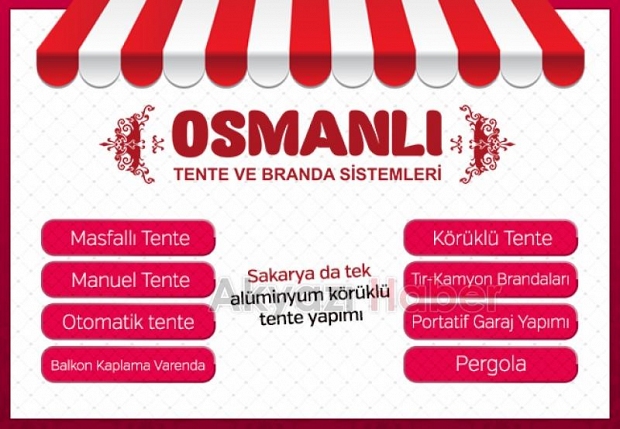 Osmanlı Tente Branda ya Uğramadan Karar Vermeyin