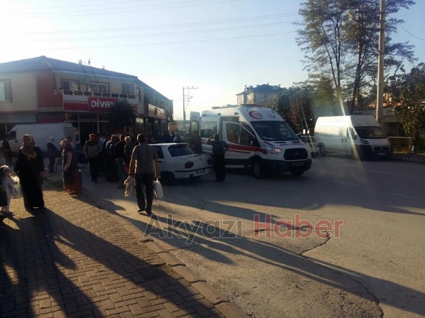 Otomobil İle Motosiklet Çarpıştı 1 Yaralı