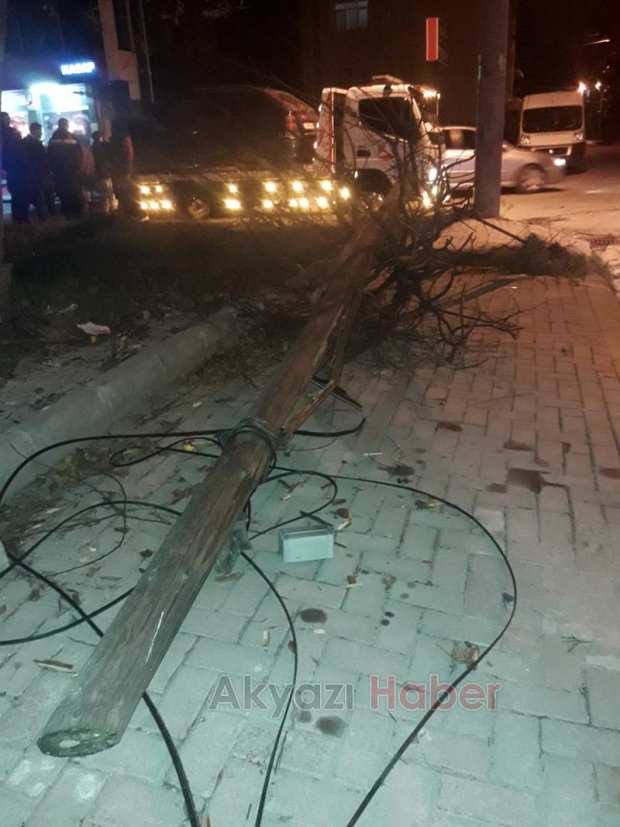 Otomobil Kaza Sonrası Perte Çıktı