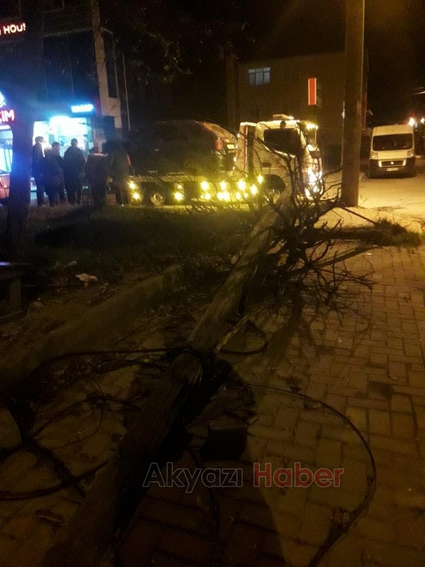 Otomobil Kaza Sonrası Perte Çıktı